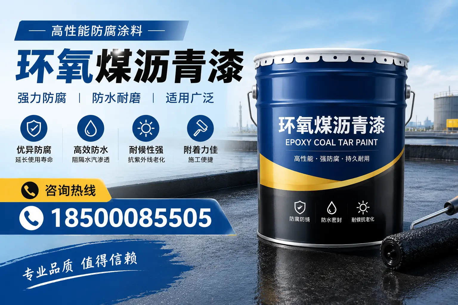 环氧煤沥青漆的主要成分与功能，佳木斯用户深度了解